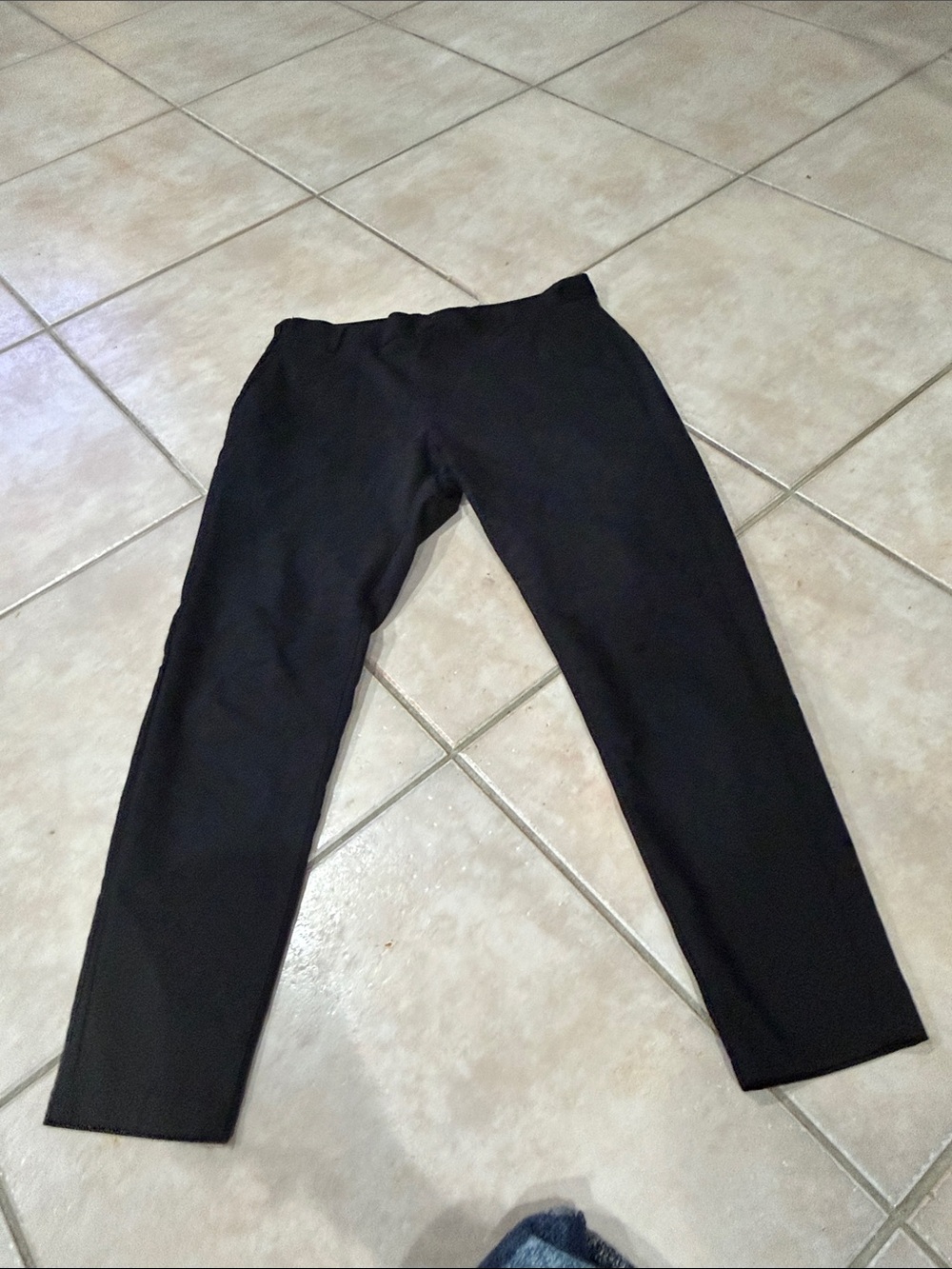 Zara size medium dress pants Black Stretch Casual Pants @@@@